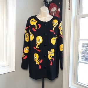 Vintage Michael Simon Warner Brothers Tweety Bird Rare - Women’s Medium Large